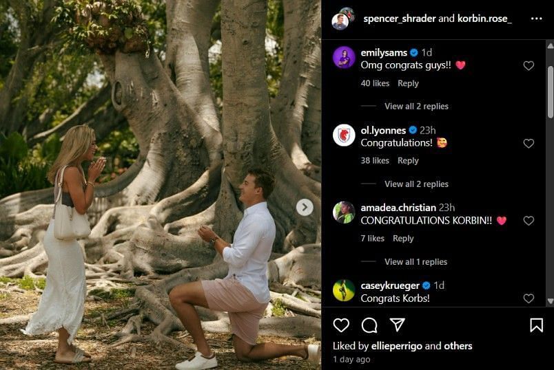 Screenshot of Spencer Shrader's Instagram post (@spencer_shrader/ig)